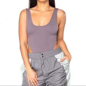 Cut out body suit